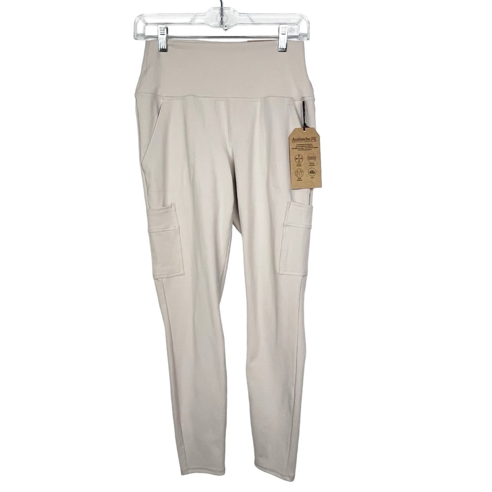 NWT Avalanche | Hi Waisted Thick Full Length 4 Pocket Cargo Leggings Size Medium